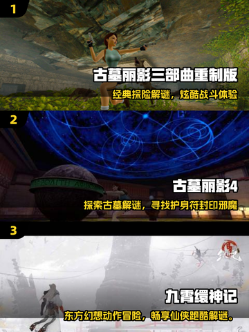 🔥2025最火古墓丽影游戏TOP榜💥截图2