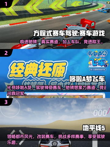 🔥2025必玩！经典F1方程式游戏合集🎉截图2