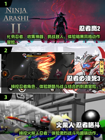  Childhood Classic🔥忍者游戏大揭秘🎮截图2