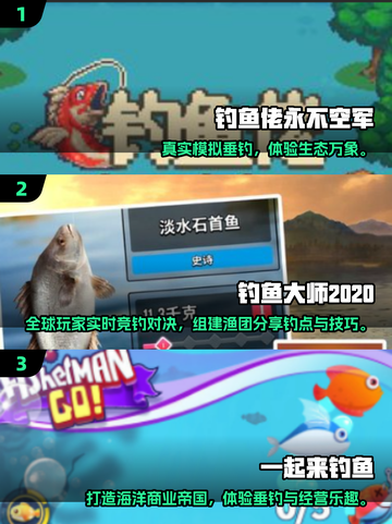 🔥2025安卓路亚钓鱼游戏TOP榜！🎣截图2