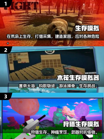 🔥2025必玩！超好玩生存模拟手游合集🌟截图2