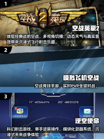 🔥2025必玩皇牌空战游戏全解析🚀截图2