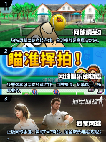 🎾2025超好玩3D网球单机手游大🔥截图2