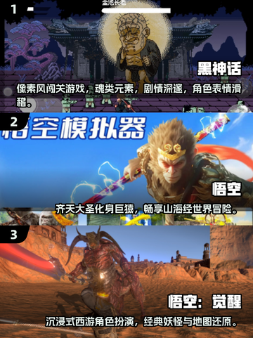 🔥2025最火孙悟空游戏盘点🎮超好玩推荐！截图2