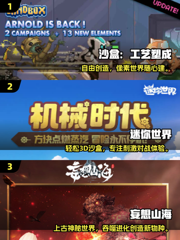 🔥2025最火自由沙盒手游TOP榜🎮截图2