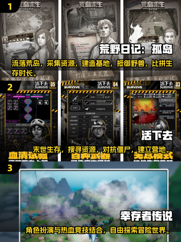 🖤2025必玩！超酷黑白画风2D生存游戏推荐🔥截图2