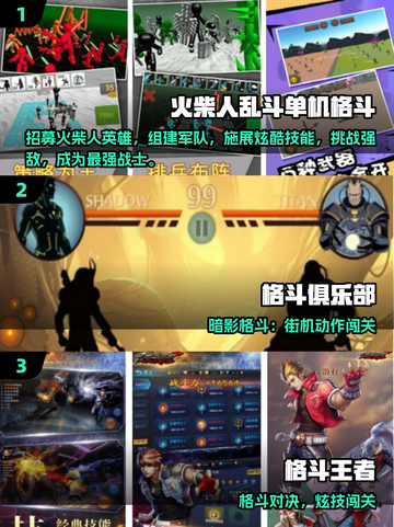 🔥2025单机格斗手游TOP榜💥截图2
