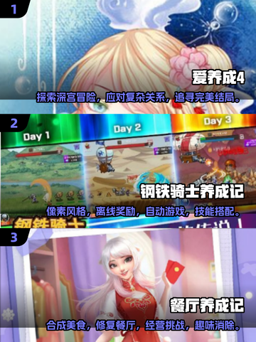 2025超🔥养成游戏下载大全🎉截图2
