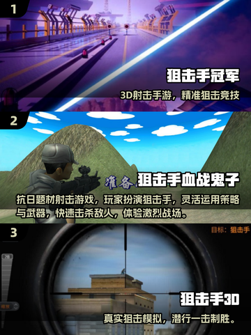 🔥2025最热血狙击手游盘点！🎯超燃狙击手模拟推荐截图2