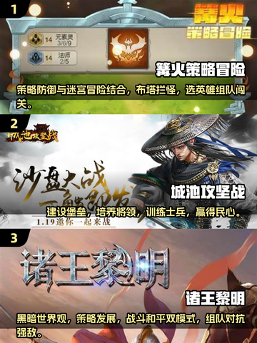 2024必玩🔥策略游戏排行榜🎯截图2