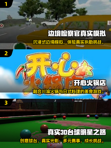 2025真实游戏TOP榜💥高还原度神作推荐🎮截图2