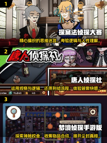 🔍2025必玩🔥超烧脑侦探游戏合集！玩到停不下来截图2