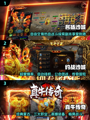 🔥2024传奇手游合集💥经典再现，下载必玩！截图2