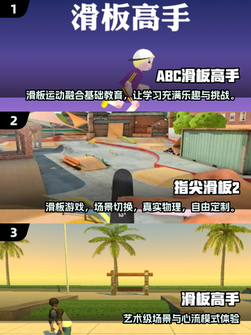 🔥滑板小鸟替代游戏大揭秘！2025必玩清单💥🎮截图2
