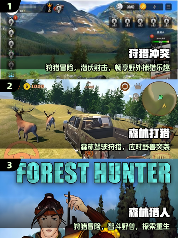 🌲2025必玩森林狩猎神作🔥截图2