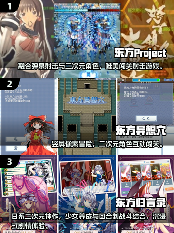 🎮东方Project游戏合集2025🔥超好玩二次元推荐！截图2