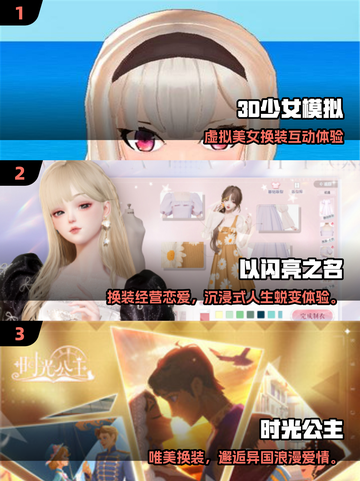 2025必玩！🔥3D模拟美女游戏TOP5榜单💥🎮截图2