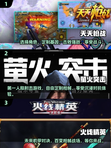 💥2025十大经典射击游戏下载秘籍🔥截图2