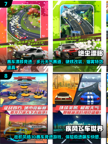 🔥2025免费赛车游戏TOP榜💥超燃竞速体验🎮截图4
