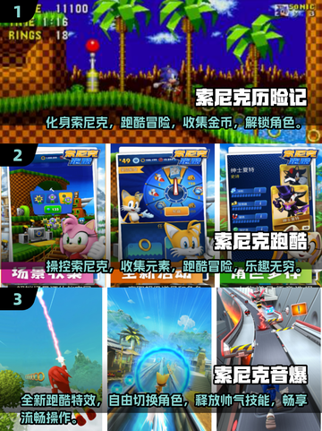 🔥2024必玩！免费索尼克手游大全下载💡截图2