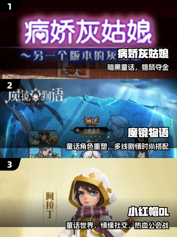 🖤2025必玩黑暗童话游戏清单截图2