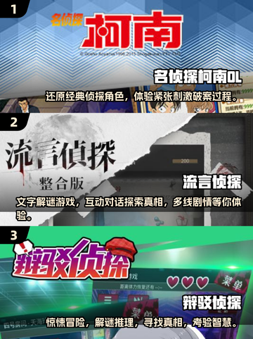 🔥2024必玩！类似福尔摩斯的探案游戏合集🎉截图2