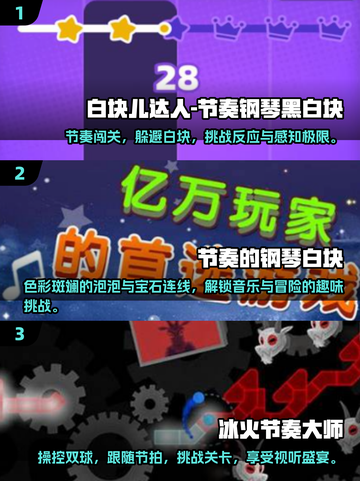 🎵2024必玩！超燃节奏类游戏合集🔥节奏大师玩家看过来！截图2