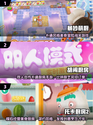 🔥2025必玩美食游戏TOP榜！🎮🍜💥截图2