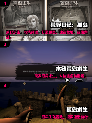 🏝孤岛生存手游TOP榜！2025必玩清单🔥截图2