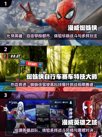 🔥2025单机蜘蛛侠手游TOP榜💥🎮截图2