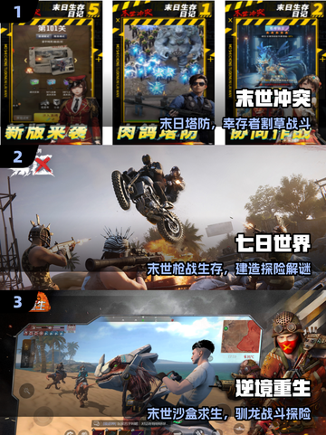 🔥2025末日游戏TOP榜，爆款推荐💥截图2