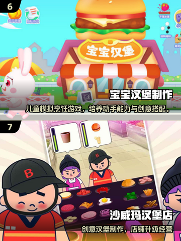 🍔2025必玩汉堡包游戏大揭秘！🔥截图4