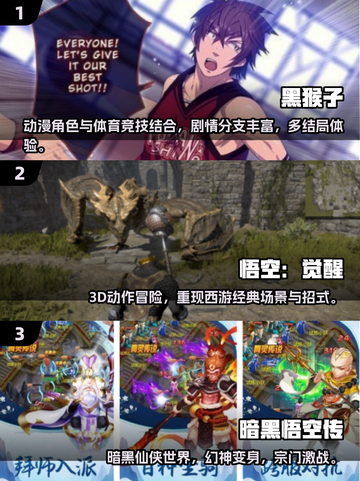 🔥2025黑猴子手游合集来了！🎮截图2