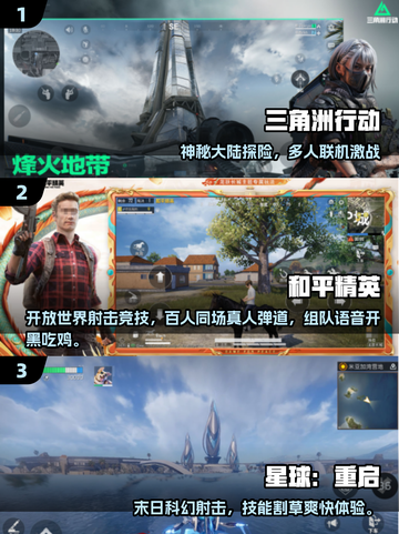 🔥2025最火3A射击手游大揭秘！🎮💥截图2