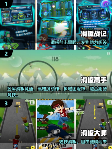 🔥2025最火滑板车游戏TOP榜来了！🎮💥截图2