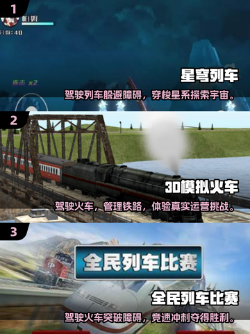 🔥2024必玩火车模拟游戏下载分享🎮截图2
