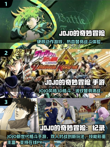 🔥2025免费JoJo手游TOP5榜单来袭！🎮✨截图2