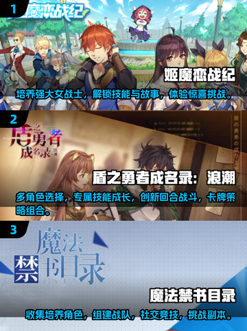 🔥2025最受欢迎日系二次元游戏大全💥截图2
