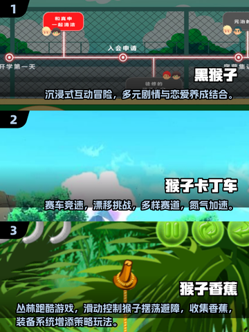 🔥黑猴子系列必玩清单2025🎮高人气游戏大汇总！截图2