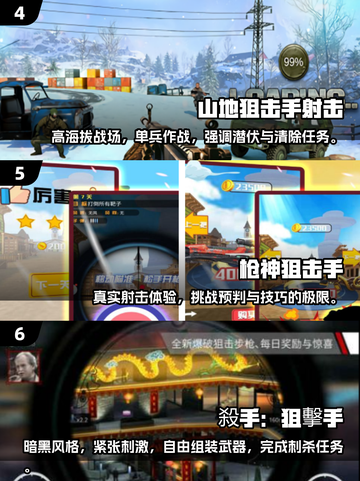 🔥十大经典狙击游戏盘点💥单机玩家不容错过！🎮截图3