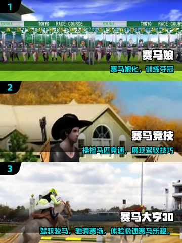 🔥2025高人气日本赛马游戏推荐🐎必玩清单！截图2
