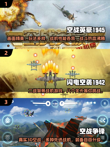 ✈2025必玩！超燃二战飞机游戏推荐🔥截图2