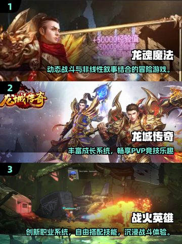 🔥2025最火复古传奇手游TOP榜🏆截图2