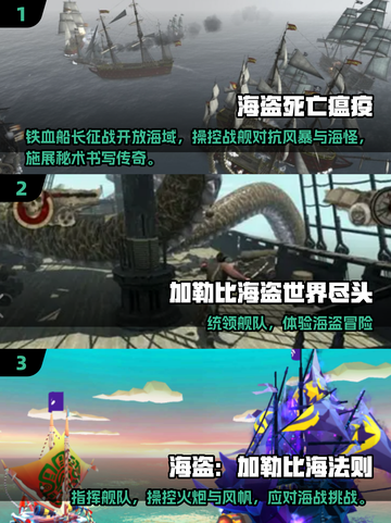  pirates🏴‍☠！2025最燃3D海盗游戏大揭秘🔥截图2