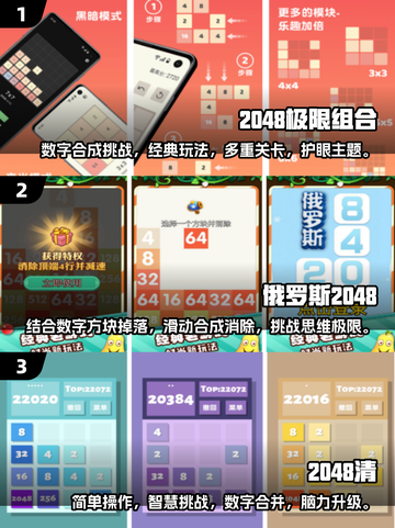 🔥2048手游推荐｜最受欢迎的免费单机游戏下载分享🎉截图2
