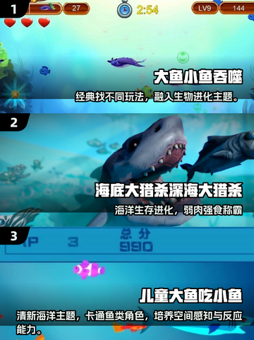 🐠2025超耐玩大鱼吃小鱼手游推荐！截图2