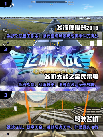 ✈2025最🔥飞机游戏大全，玩到停不下来！截图2