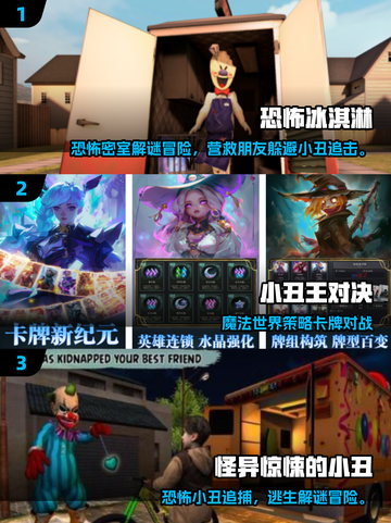 🤡2025最火小丑游戏大揭秘！玩到停不下来截图2