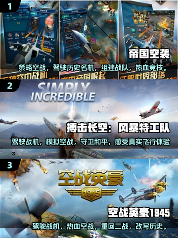🔥2025必玩！经典二战空战手游大全✈截图2