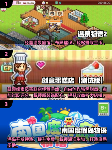 🎮2025必玩日本像素经营游戏合集！截图2